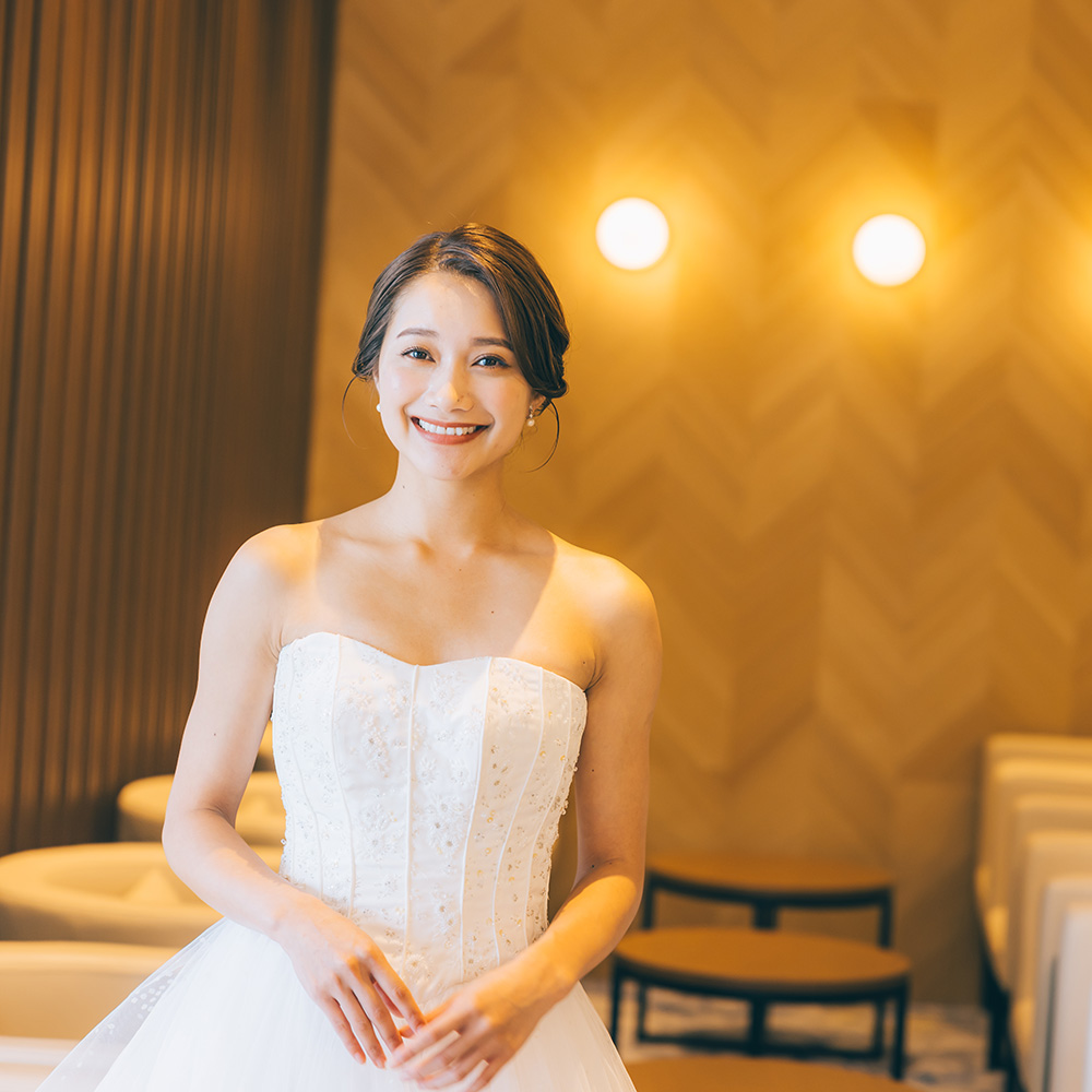 埼玉県越谷市のヒルトップザスクエアでのロケーション結婚写真