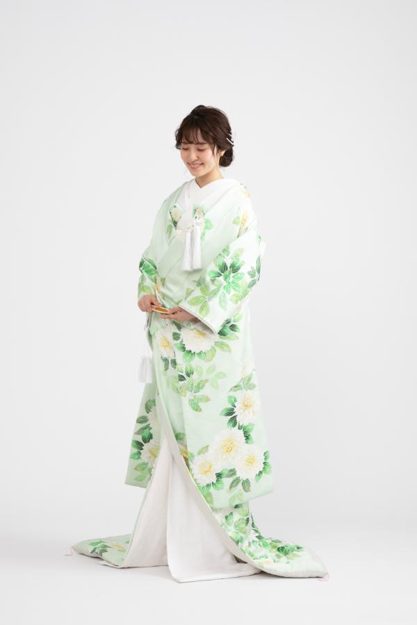 結婚写真用色打掛